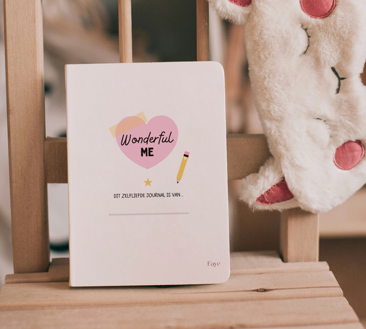 Digitaal product: Mijn zelfliefde journal pink (voor kinderen)